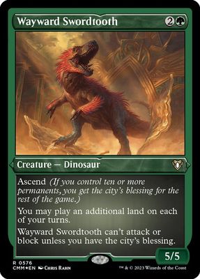 Wayward Swordtooth CMM_576