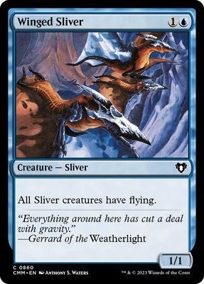 Winged Sliver CMM_860