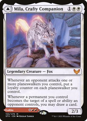 Mila, Crafty Companion // Lukka, Wayward Bonder STX_153