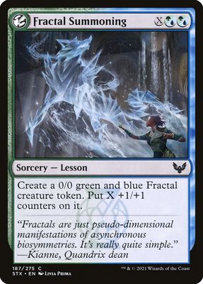 Fractal Summoning STX_187