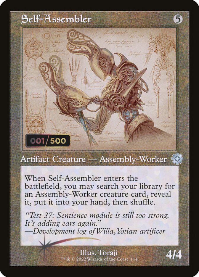 Self-Assembler (Serialized) (Foil) BRR_114z