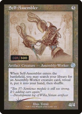 Self-Assembler (Serialized) (Foil) BRR_114z