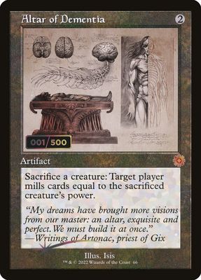 Altar of Dementia (Serialized) (Foil) BRR_66z