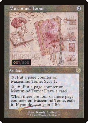Mazemind Tome (Serialized) (Foil) BRR_93z