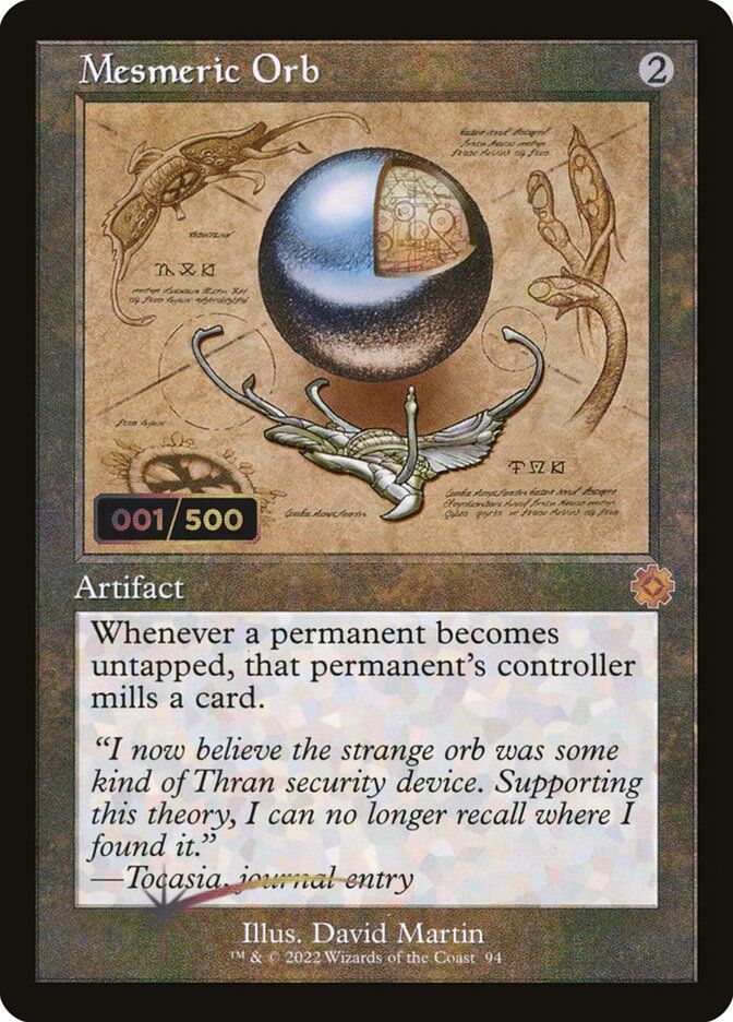 Mesmeric Orb (Serialized) (Foil) BRR_94z