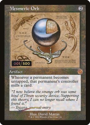 Mesmeric Orb (Serialized) (Foil) BRR_94z