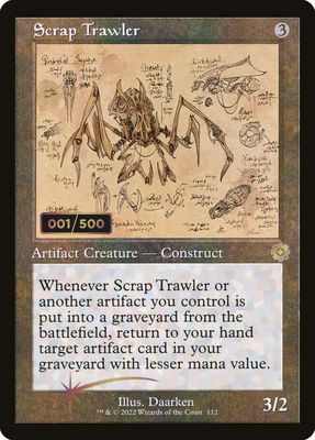 Scrap Trawler (Serialized) (Foil) BRR_112z
