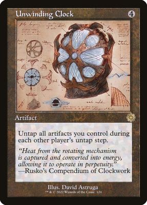 Unwinding Clock BRR_124