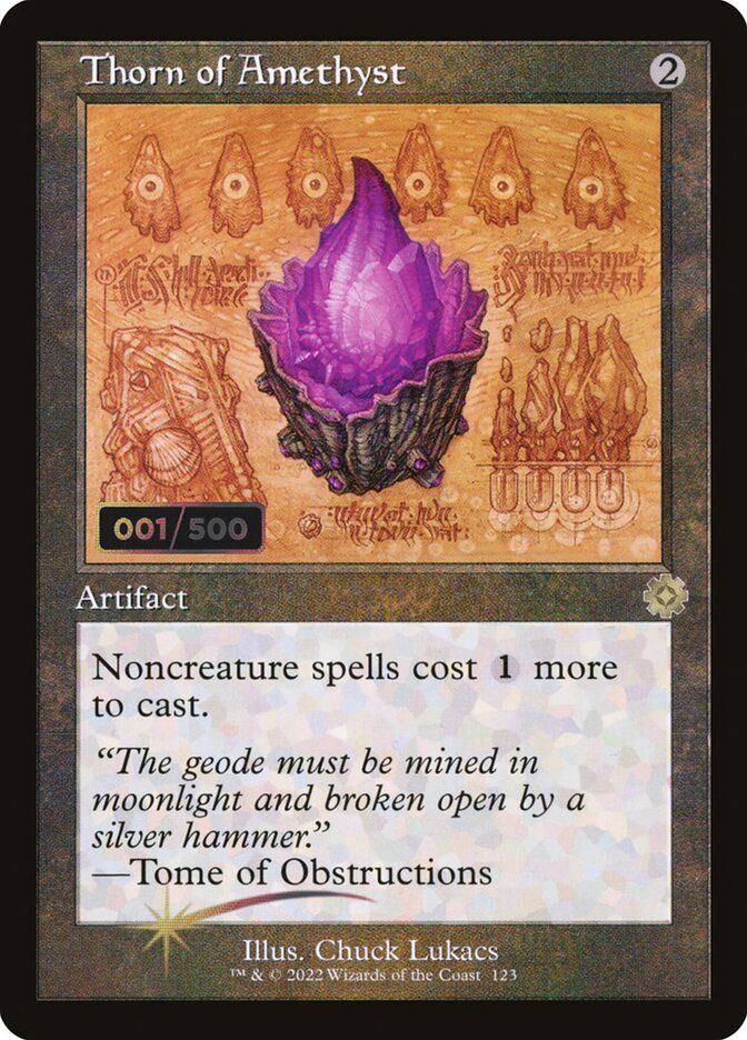 Thorn of Amethyst (Serialized) (Foil) BRR_123z