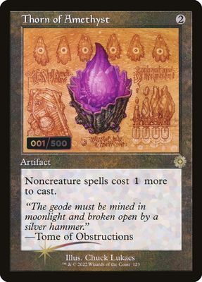 Thorn of Amethyst (Serialized) (Foil) BRR_123z
