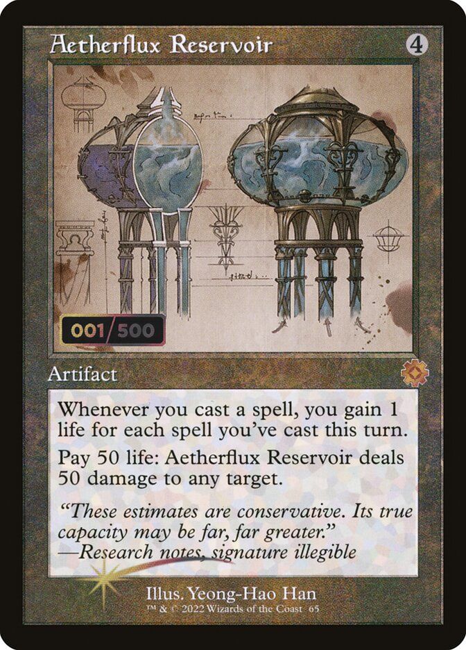 Aetherflux Reservoir (Serialized) (Foil) BRR_65z