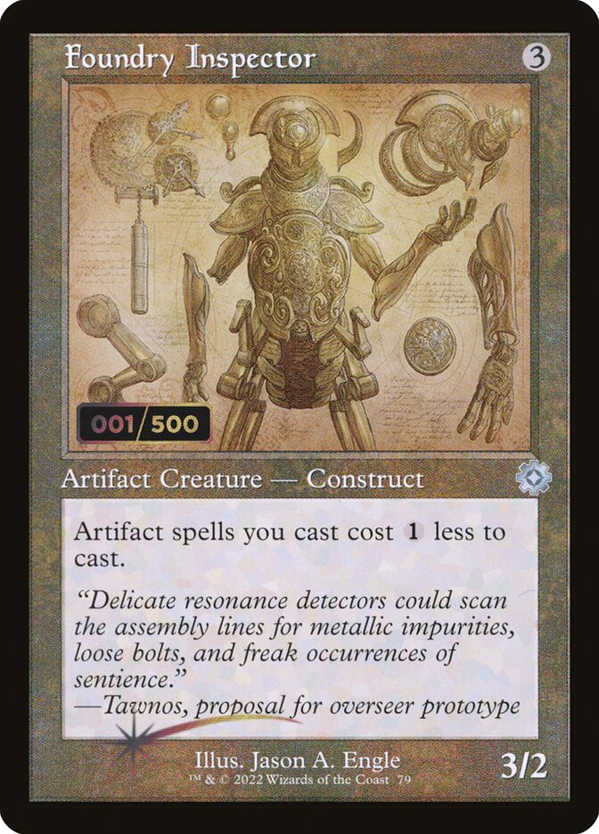 Foundry Inspector (Serialized) (Foil) BRR_79z
