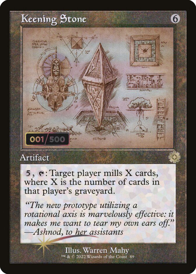 Keening Stone (Serialized) (Foil) BRR_89z