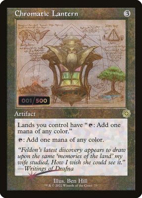 Chromatic Lantern (Serialized) (Foil) BRR_73z