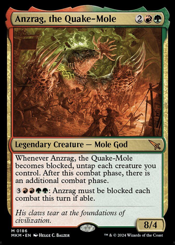 Anzrag, the Quake-Mole MKM_186 (Foil)