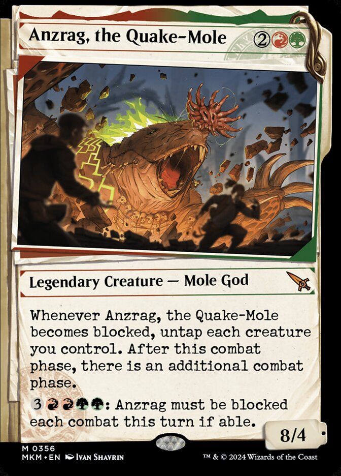 Anzrag, the Quake-Mole MKM_356 (Foil)