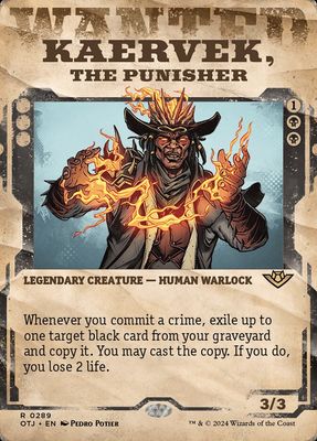 Kaervek, the Punisher (Wanted Poster) OTJ_289