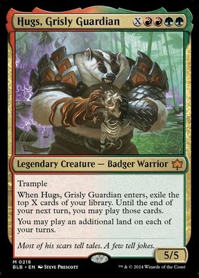 Hugs, Grisly Guardian BLB_218