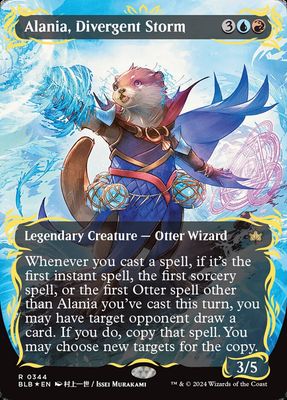 Alania, Divergent Storm BLB_344 (Raised Foil)