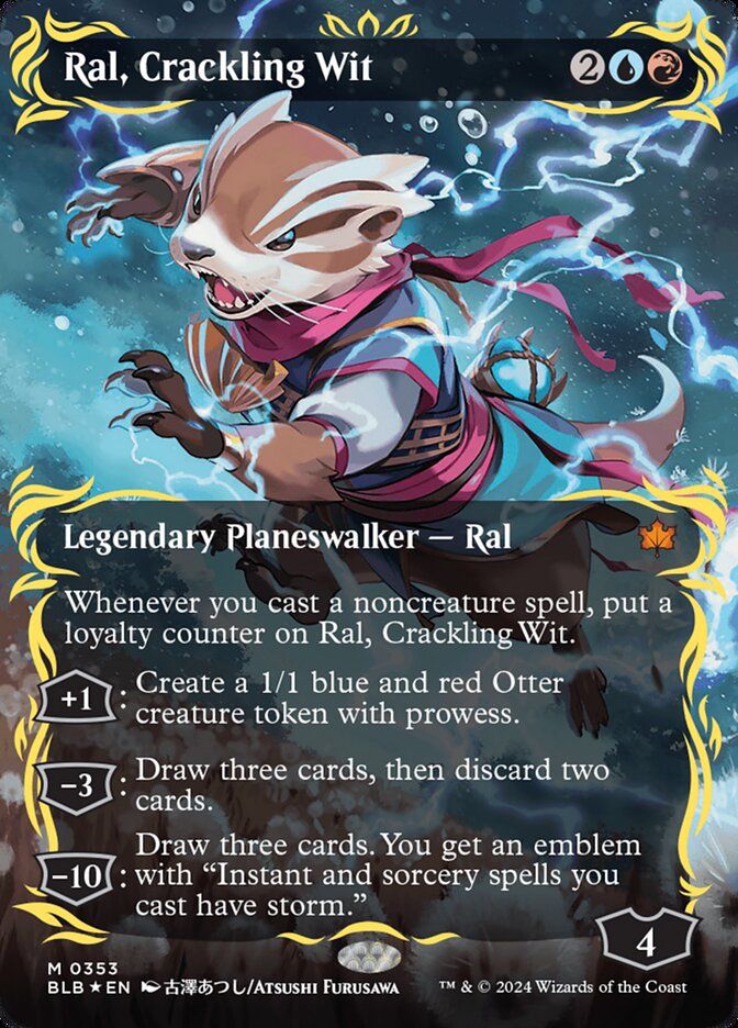 Ral, Crackling Wit BLB_353 (Raised Foil)