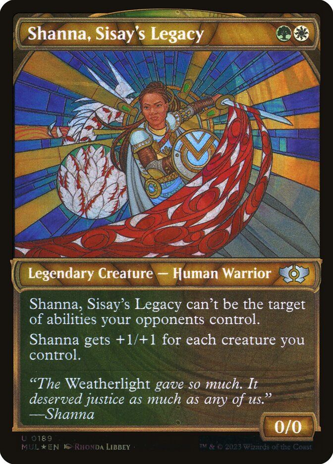 Shanna, Sisay&#39;s Legacy (Halo Foil) MUL_189