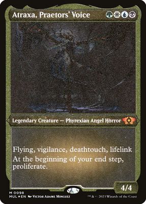 Atraxa, Praetors&#39; Voice (Etched Foil) MUL_98