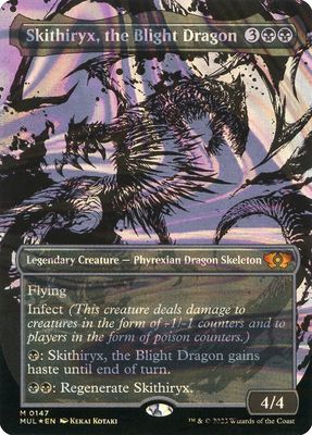 Skithiryx, the Blight Dragon (Halo Foil) MUL_147