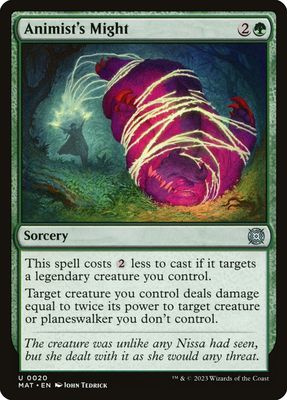 Animist&#39;s Might MAT_20