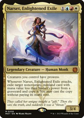 Narset, Enlightened Exile MAT_38