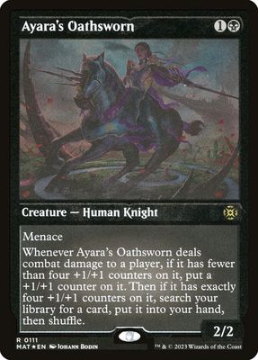Ayara&#39;s Oathsworn MAT_111