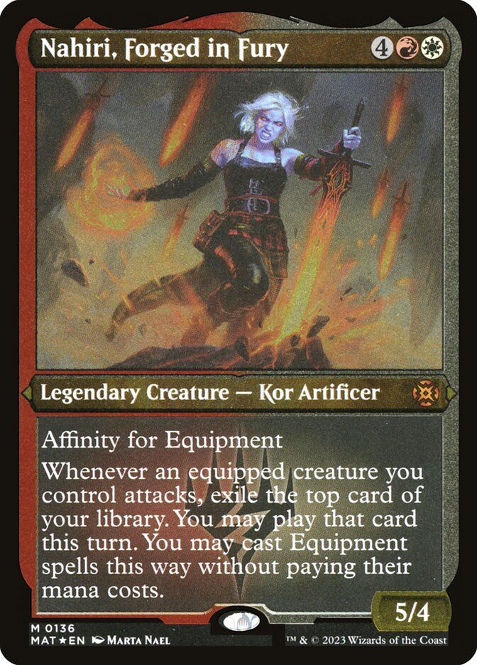 Nahiri, Forged in Fury MAT_136 (Foil)
