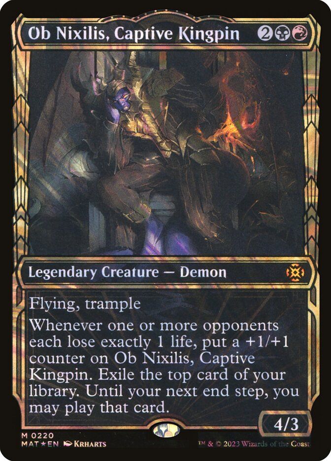 Ob Nixilis, Captive Kingpin MAT_220 (Foil)