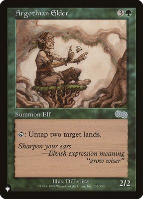 Argothian Elder LIST_USG-233