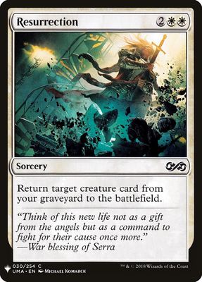 Resurrection LIST_UMA-30