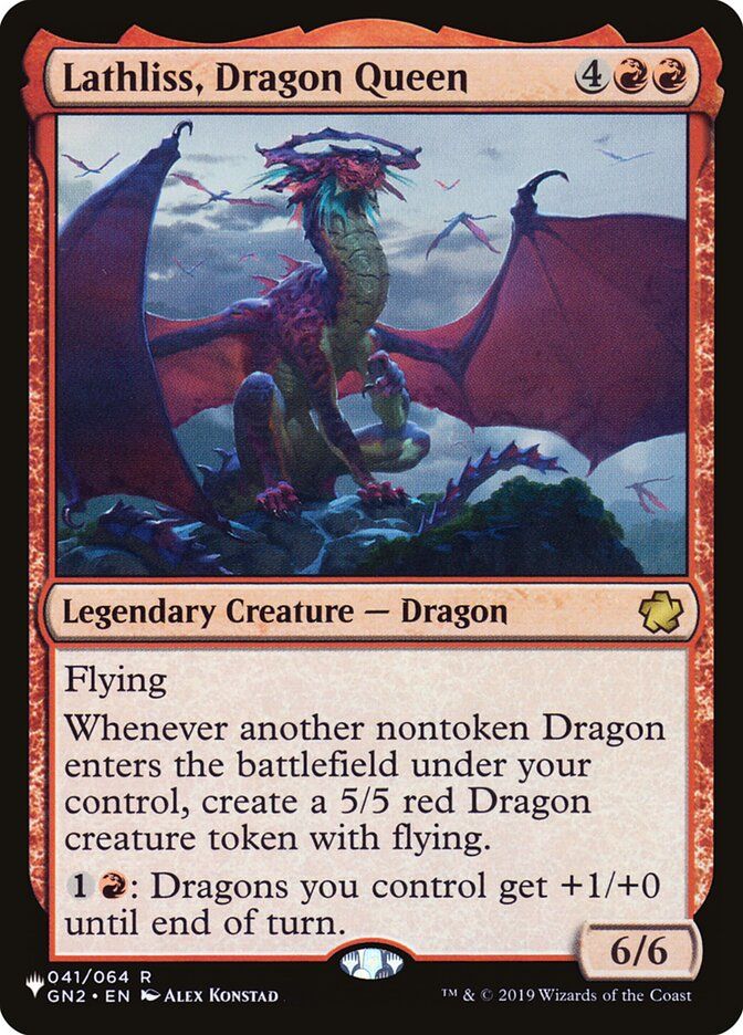 Lathliss, Dragon Queen LIST_GN2-41