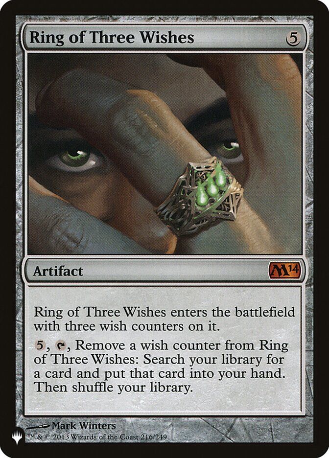 Ring of Three Wishes LIST_M14-216
