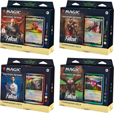 Fallout Commander Deck Bundle