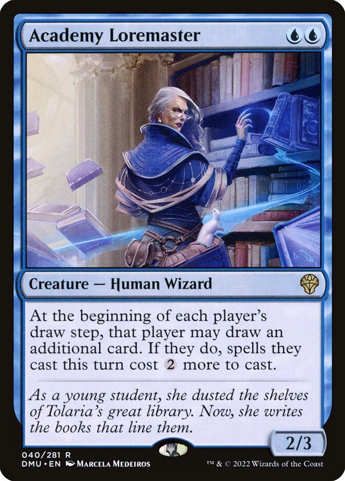 Academy Loremaster DMU_40 (Foil)