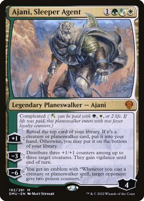 Ajani, Sleeper Agent DMU_192 (Foil)