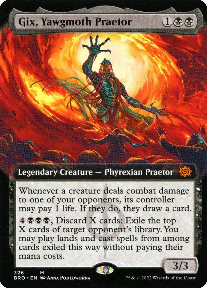 Gix, Yawgmoth Praetor BRO_326 (Foil)