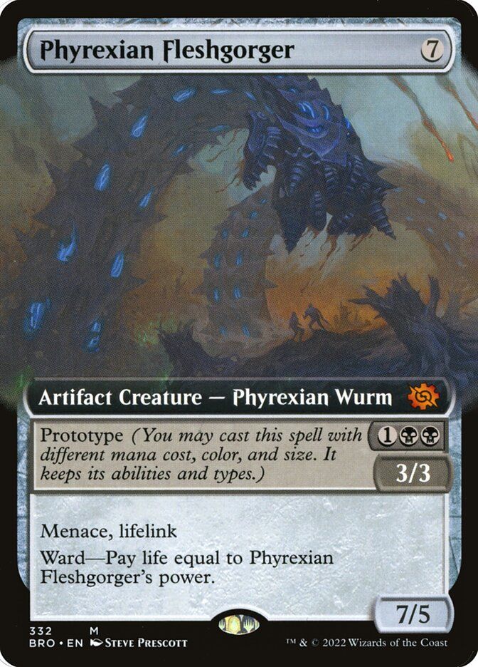 Phyrexian Fleshgorger BRO_332 (Foil)