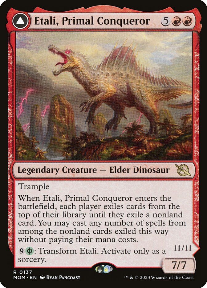 Etali, Primal Conqueror // Etali, Primal Sickness MOM_137 (Foil)