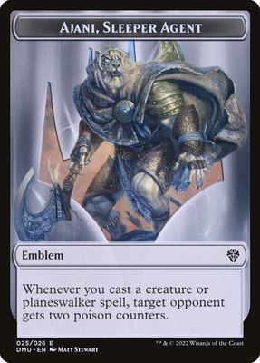 Ajani, Sleeper Agent Emblem DMU_25