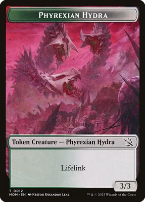 Phyrexian Hydra Token MOM_12