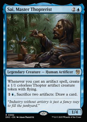 Sai, Master Thopterist DRC_82