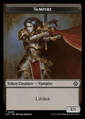 Vampire Token LCC_6 // Vampire Demon Token LCI_15