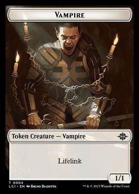 Vampire Token LCI_4 // Vampire Demon Token LCI_15