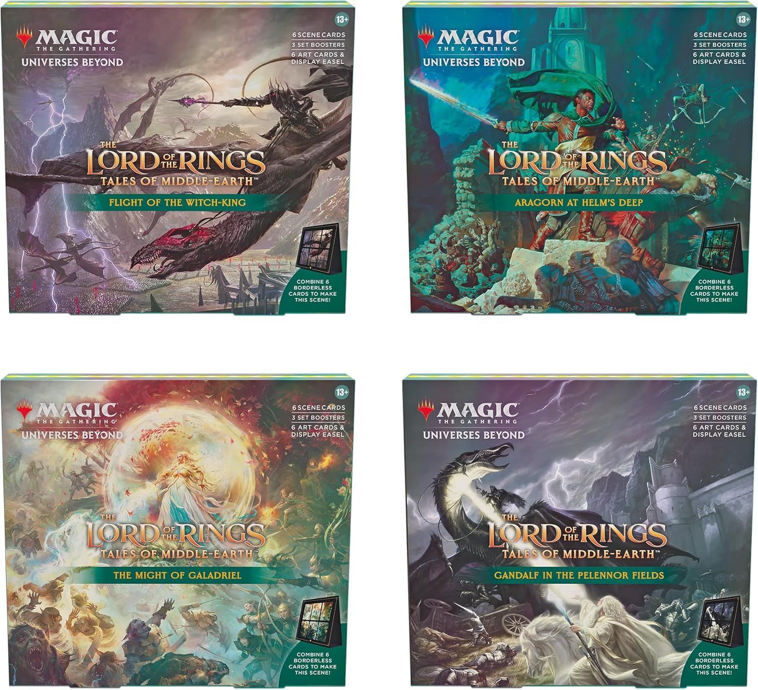 The Lord of The Rings: Tales of Middle-Earth Scene Boxes [Set of 4]