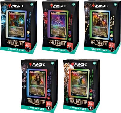 Streets of New Capenna 5 Commander Deck Bundle
