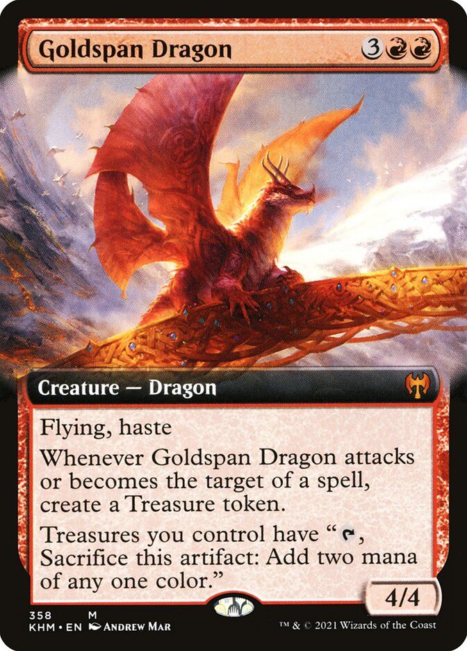 Goldspan Dragon KHM_358 (Foil)